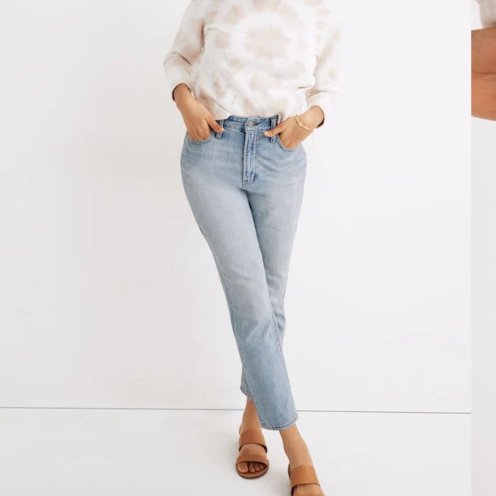 Madewell the Tall Curvy Perfect Vintage Jean in Fitzgerald Wash Size 28